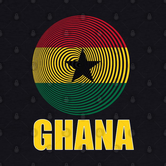 Ghana Flag by Merchweaver